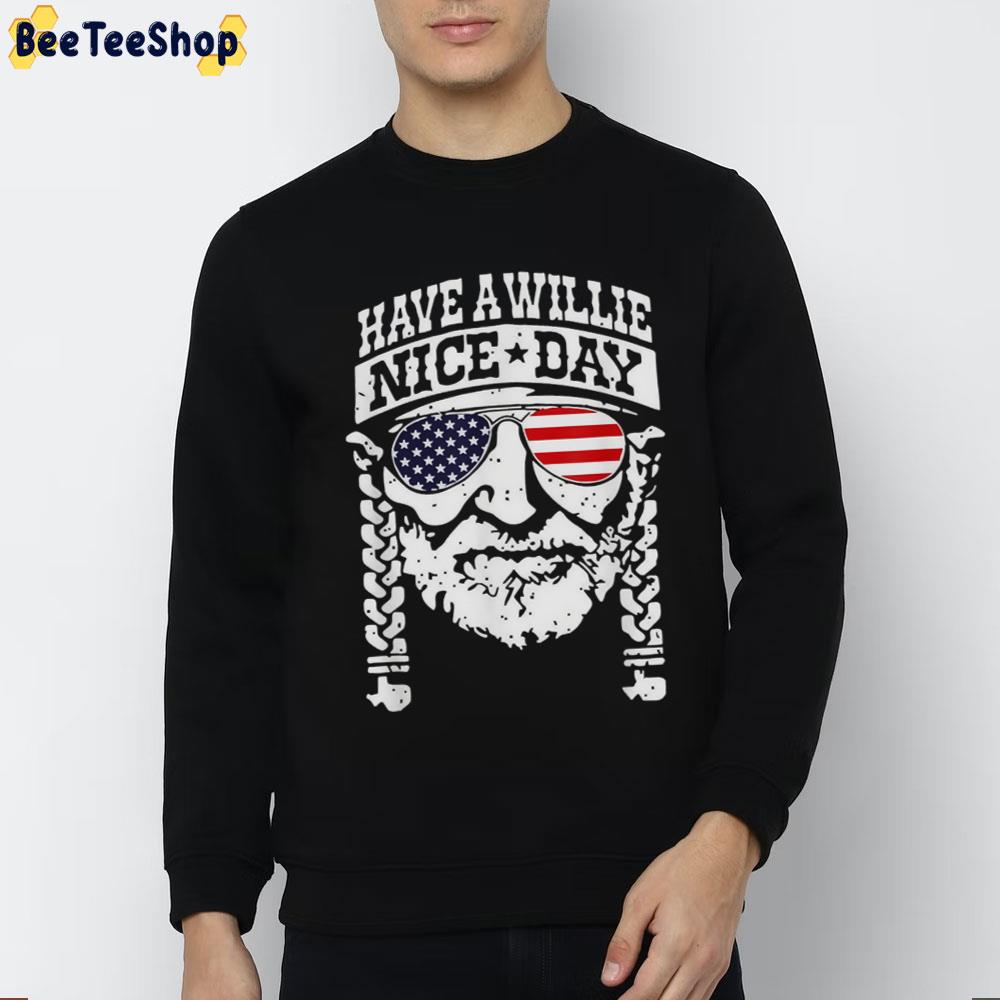 America Flag Vintage Have A Willie Nice Day Unisex T-Shirt America Flag Vintage Have A Willie Nice Day Unisex T-Shirt