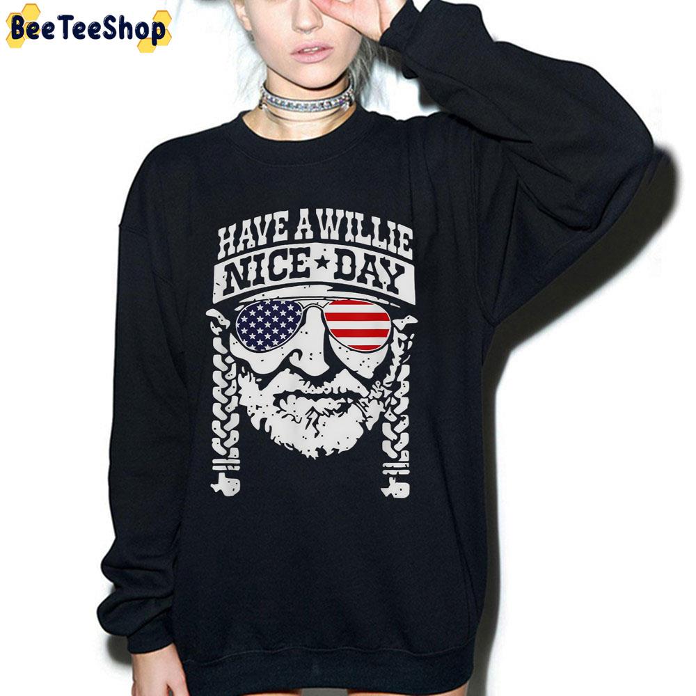 America Flag Vintage Have A Willie Nice Day Unisex T-Shirt America Flag Vintage Have A Willie Nice Day Unisex T-Shirt