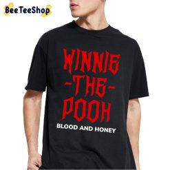 Art Winnie The Pooh Blood And Honey Horror Movie 2022 Unisex T-Shirt Art Winnie The Pooh Blood And Honey Horror Movie 2022 Unisex T-Shirt
