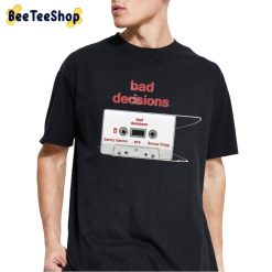 Bad Decisions Benny Blanco BTS Snoop Dogg New Song 2022 Trending Unisex T-Shirt Bad Decisions Benny Blanco BTS Snoop Dogg New Song 2022 Trending Unisex T-Shirt