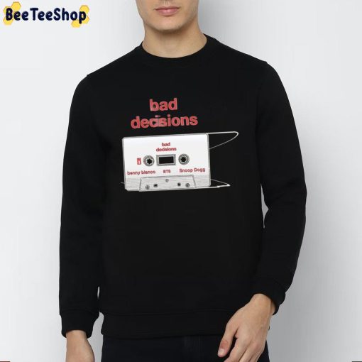 Bad Decisions Benny Blanco BTS Snoop Dogg New Song 2022 Trending Unisex T-Shirt