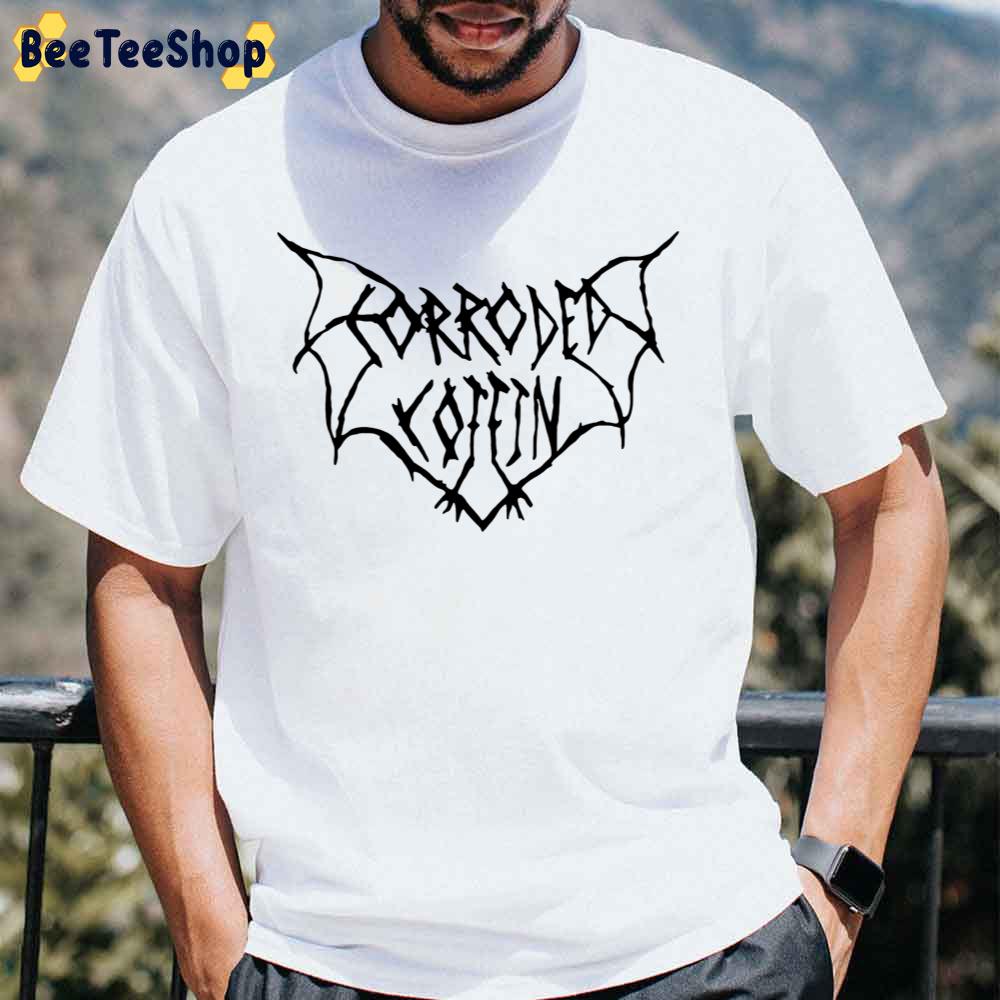 Bat Corroded Coffin Eddie Munson Stranger Things 4 Unisex T-Shirt Bat Corroded Coffin Eddie Munson Stranger Things 4 Unisex T-Shirt
