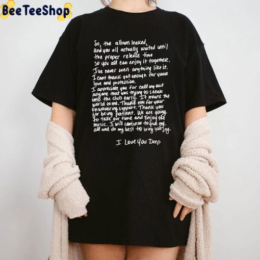 Beyoncé’s Letter Unisex T-Shirt