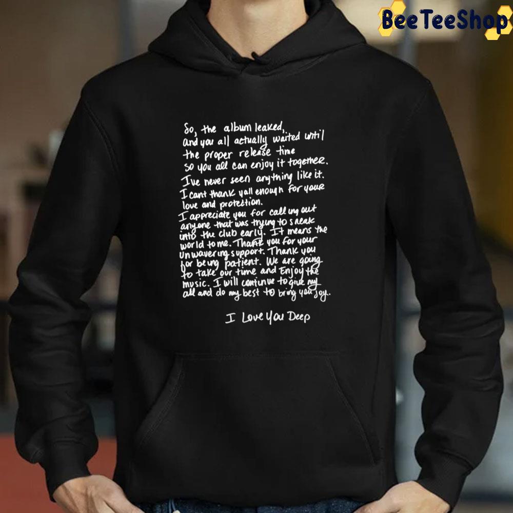 Beyoncé’s Letter Unisex T-Shirt Beyoncé’s Letter Unisex T-Shirt