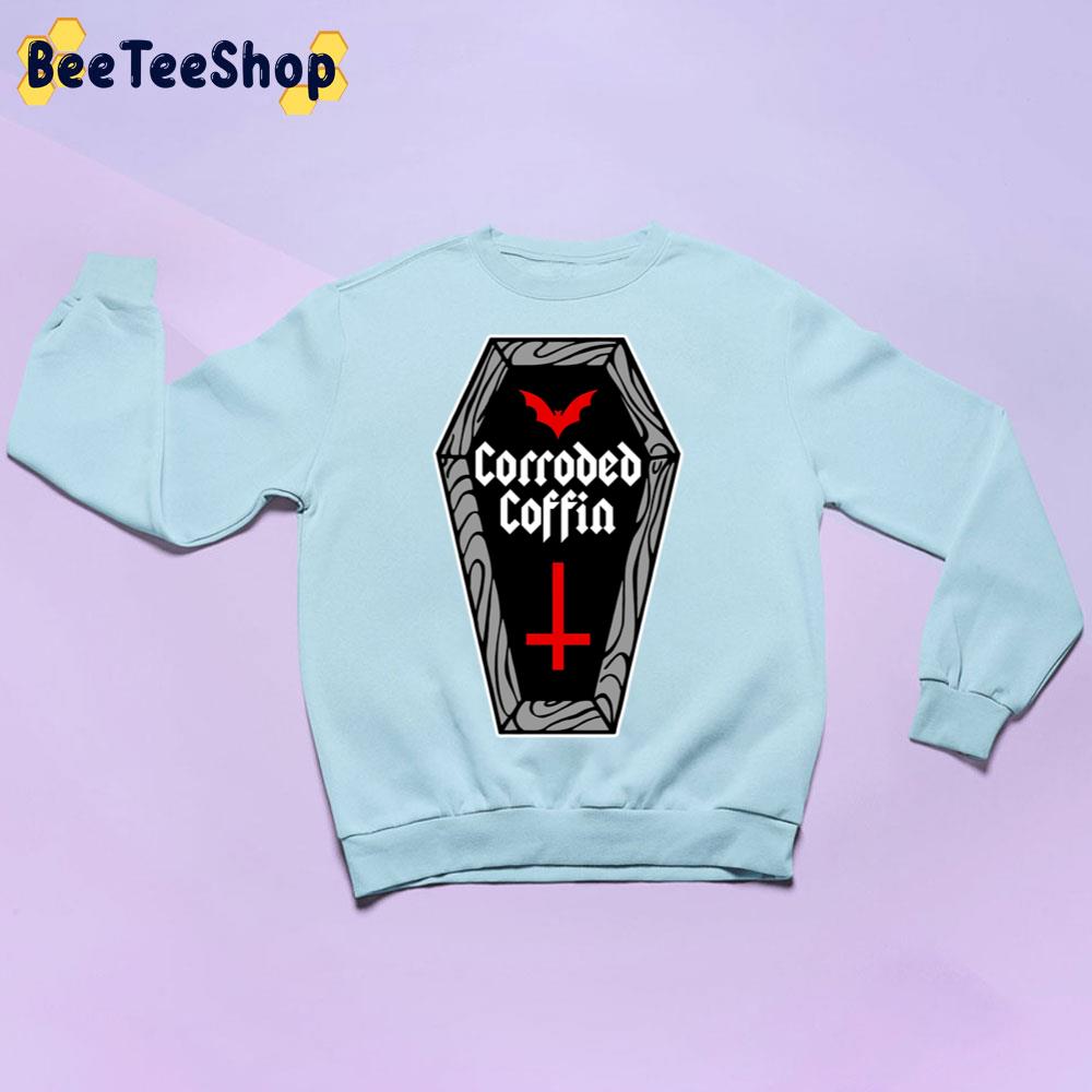 Corroded Coffin Bat Eddie Munson Stranger Things 4 Unisex Sweatshirt Corroded Coffin Bat Eddie Munson Stranger Things 4 Unisex Sweatshirt