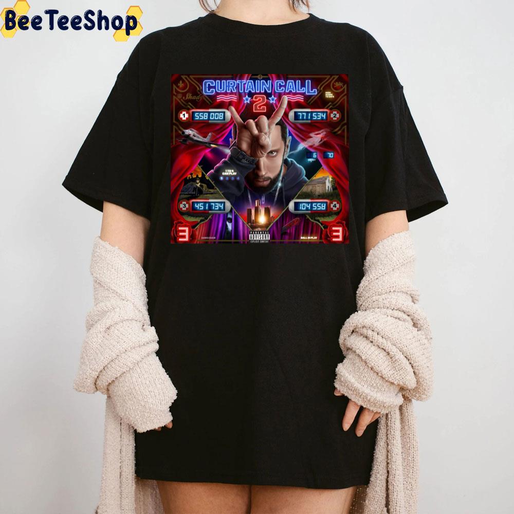 Curtain Call 2 Eminem New 2022 Unisex T-Shirt Curtain Call 2 Eminem New 2022 Unisex T-Shirt