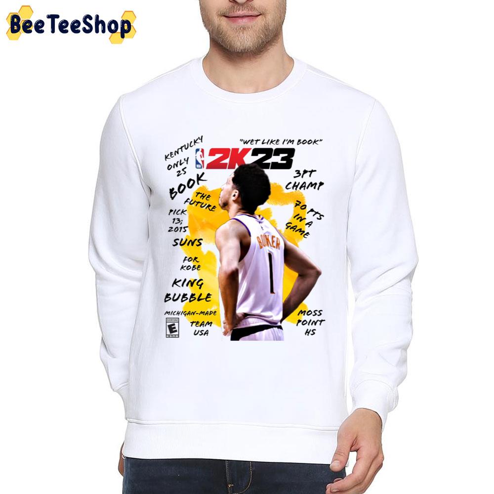 Devin Booker NBA 2K23 Basketball Sport Lover Unisex T-Shirt Devin Booker NBA 2K23 Basketball Sport Lover Unisex T-Shirt