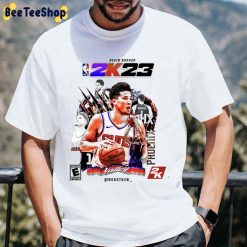 Devin Booker NBA 2K23 Basketball Unisex T-Shirt Devin Booker NBA 2K23 Basketball Unisex T-Shirt