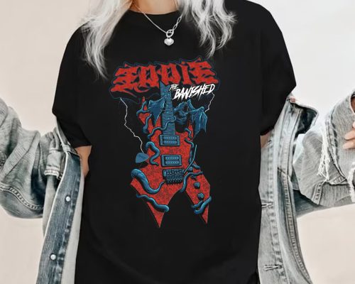 Eddie The Banished Eddie Munson Play Guitar Stranger Things 4 Unisex T-Shirt Eddie The Banished Eddie Munson Play Guitar Stranger Things 4 Unisex T-Shirt