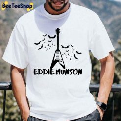 Electric Guitar And Eddie Munson Stranger Things 4 Unisex T-Shirt