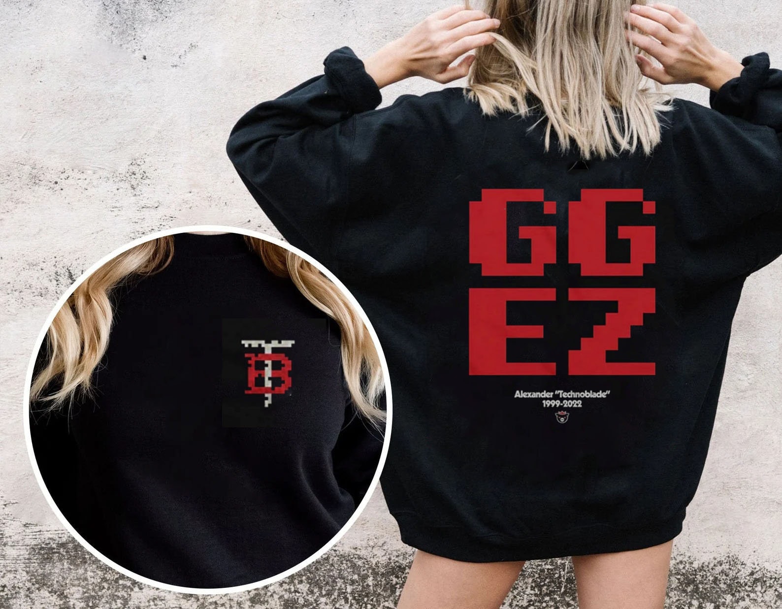 GGEZ Technoblade RIP Technoblade1999-2022 Unisex T-Shirt GGEZ Technoblade RIP Technoblade1999-2022 Unisex T-Shirt