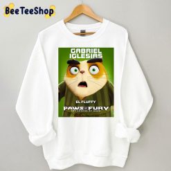 Gabriel Iglesias El Fluffy Paws Of Fury The Legend Of Hank 2022 Movie Unisex T-Shirt Gabriel Iglesias El Fluffy Paws Of Fury The Legend Of Hank 2022 Movie Unisex T-Shirt