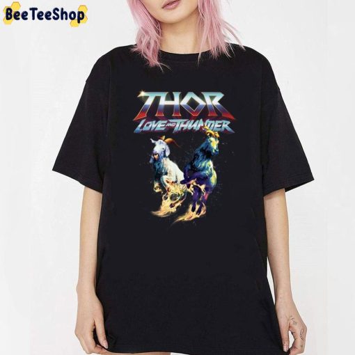 Goats Love And Thunder 2022 Treding Unisex T-Shirt