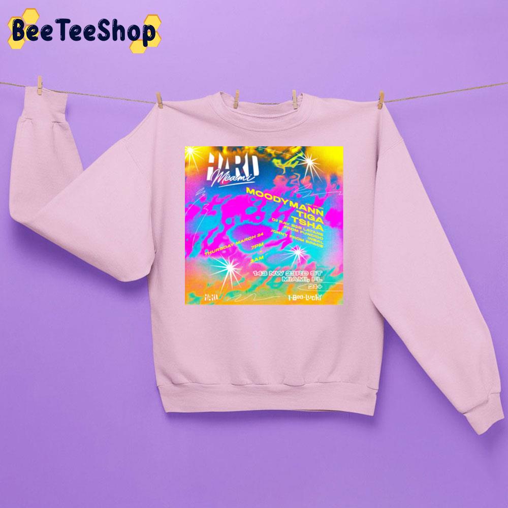 Hard Miami 2022 Retro Trending Unisex T-Shirt Hard Miami 2022 Retro Trending Unisex T-Shirt