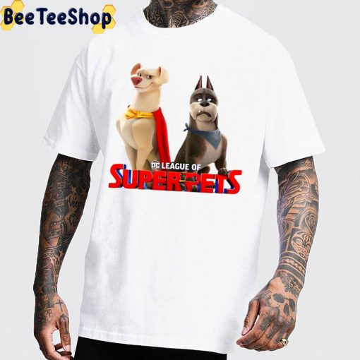 Krypto And ACE DC League Of Super-Pets 2022 Movie Trending Unisex T-Shirt