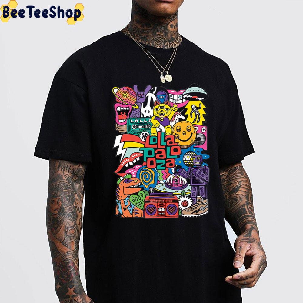 Lollapalooza 2022 Trending Unisex T-Shirt Lollapalooza 2022 Trending Unisex T-Shirt
