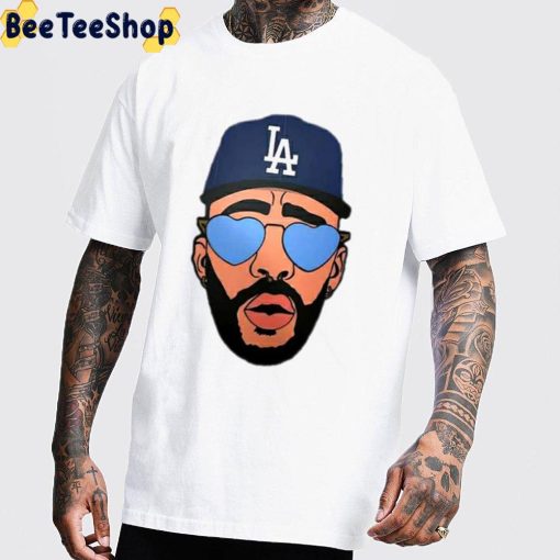Los Angeles Dodgers Bad Bunny Dodgers Unisex T-Shirt
