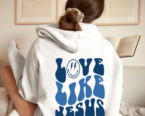 Love Like Jesus Trending Unisex Hoodie Love Like Jesus Trending Unisex Hoodie