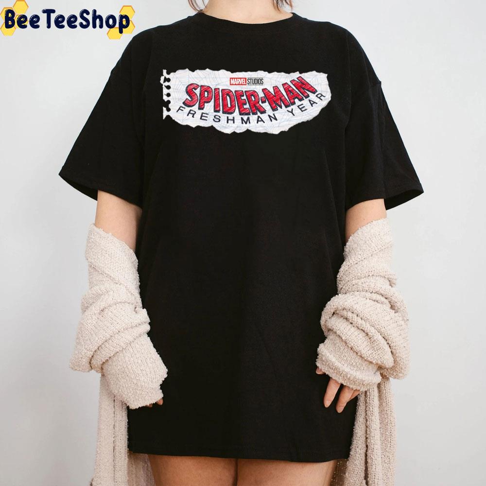 Marvel Studios’ Spider-Man Freshman Year 2024 Trending Unisex T-Shirt Marvel Studios’ Spider-Man Freshman Year 2024 Trending Unisex T-Shirt
