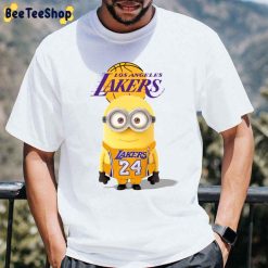 Minion Los Angeles Lakers Basketball Unisex T-Shirt Minion Los Angeles Lakers Basketball Unisex T-Shirt