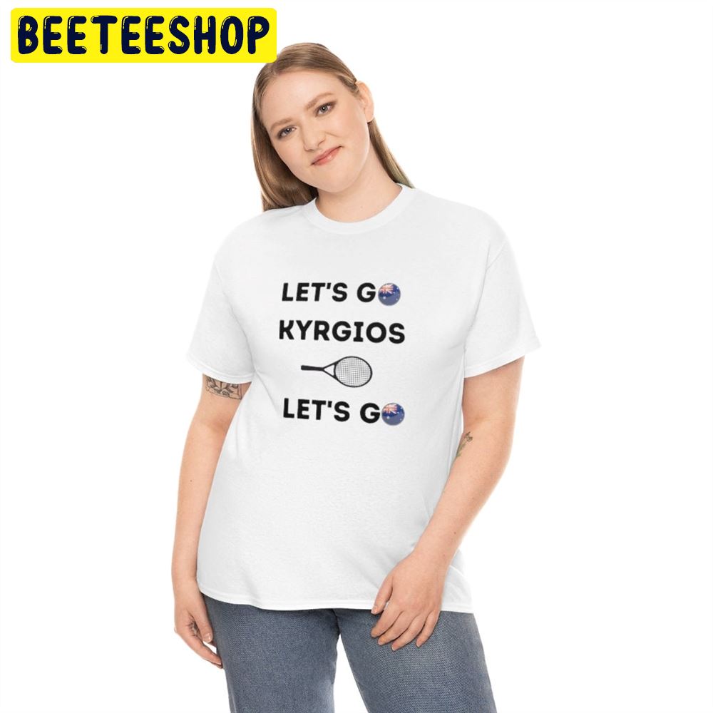 Let's Go Nick Kyrgios Tennis Australian Open Unisex T-Shirt Let's Go Nick Kyrgios Tennis Australian Open Unisex T-Shirt