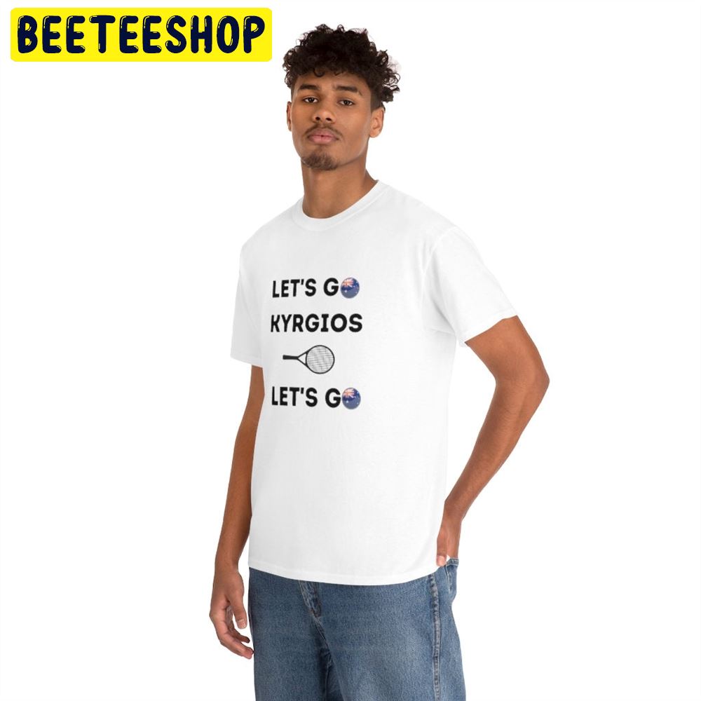 Let's Go Nick Kyrgios Tennis Australian Open Unisex T-Shirt Let's Go Nick Kyrgios Tennis Australian Open Unisex T-Shirt