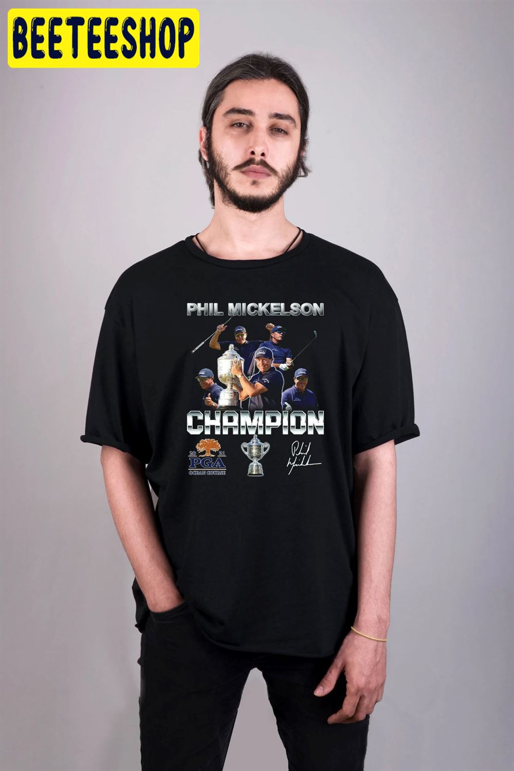 Phil Mickelson Wins Pa Championship PGA Ocean Course 2021 Unsiex T-Shirt Phil Mickelson Wins Pa Championship PGA Ocean Course 2021 Unsiex T-Shirt