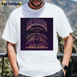 Queen Adam Lambert Live Concert Film Rhapsody Over London 2022 Unisex T-Shirt Queen Adam Lambert Live Concert Film Rhapsody Over London 2022 Unisex T-Shirt