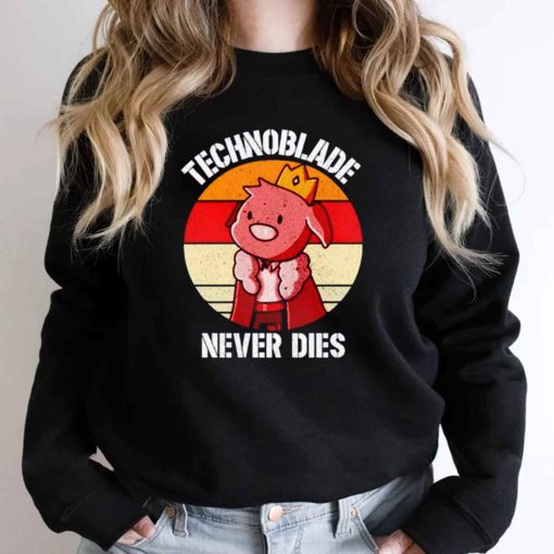 Vintage RIP Technoblade Never Dies Unisex T-Shirt