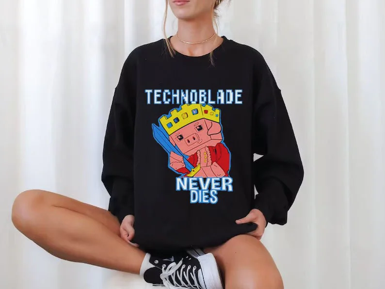So Long Never Technoblade Never Dies Unisex Sweatshirt So Long Never Technoblade Never Dies Unisex Sweatshirt