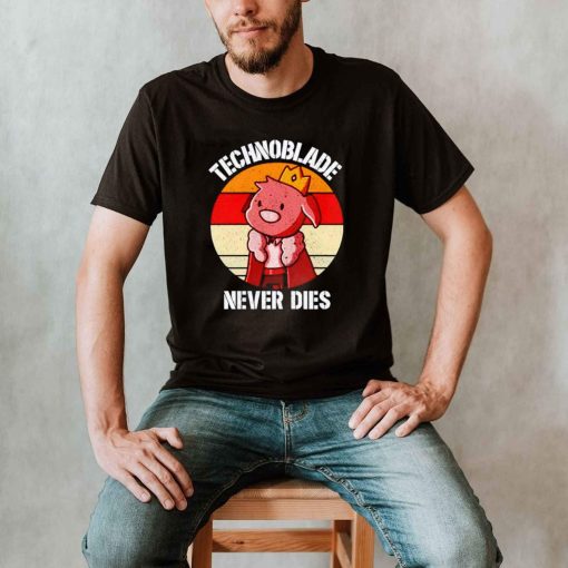 Vintage RIP Technoblade Never Dies Unisex T-Shirt