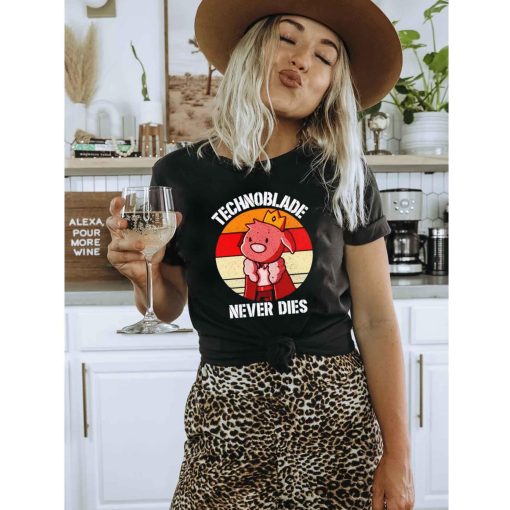 Vintage RIP Technoblade Never Dies Unisex T-Shirt