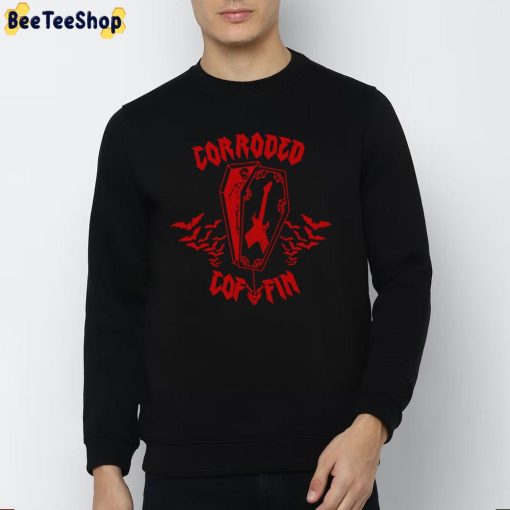 Skeleton Hellfire Club Corroded Coffin Eddie Munson Stranger Things 4 Unisex T-Shirt