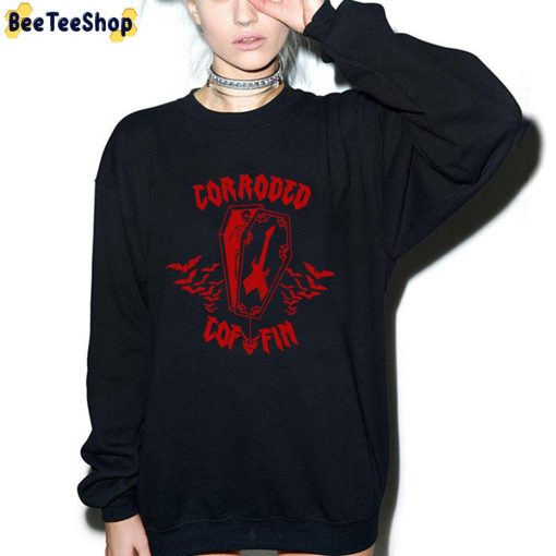 Skeleton Hellfire Club Corroded Coffin Eddie Munson Stranger Things 4 Unisex T-Shirt