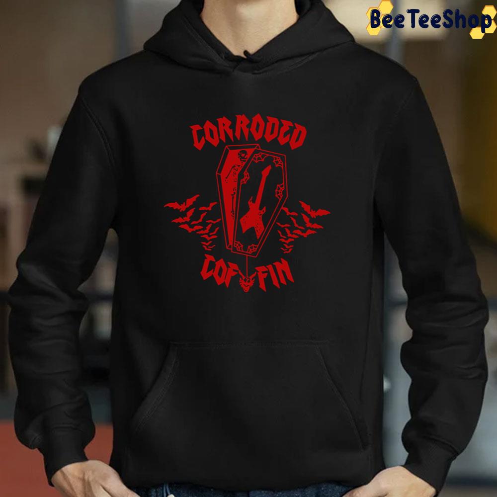 Skeleton Hellfire Club Corroded Coffin Eddie Munson Stranger Things 4 Unisex T-Shirt Skeleton Hellfire Club Corroded Coffin Eddie Munson Stranger Things 4 Unisex T-Shirt