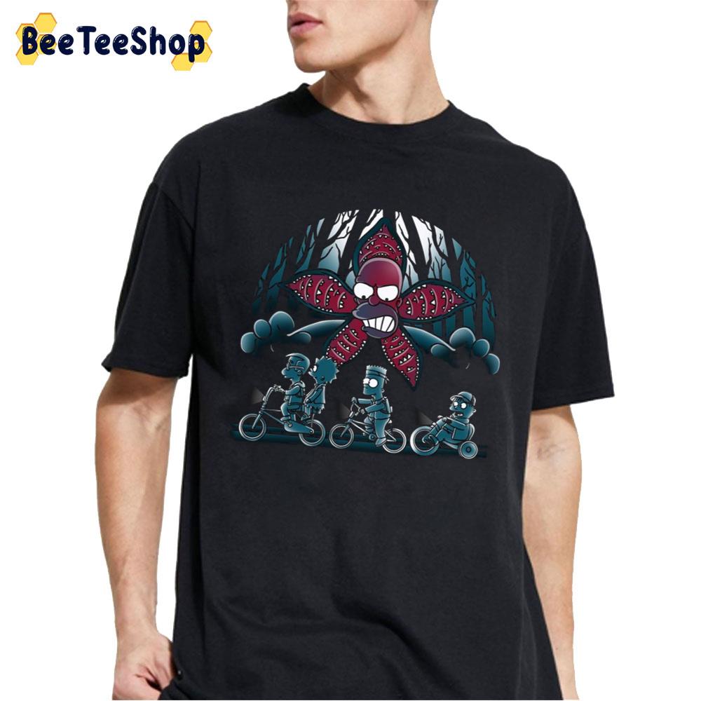 Stranger Things 4 2022 Mix The Simpsons Unisex T-Shirt Stranger Things 4 2022 Mix The Simpsons Unisex T-Shirt