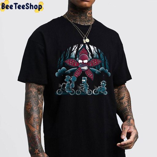 Stranger Things 4 2022 Mix The Simpsons Unisex T-Shirt