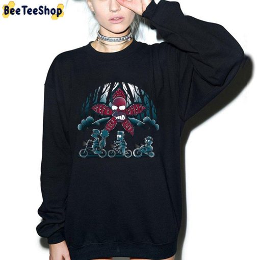 Stranger Things 4 2022 Mix The Simpsons Unisex T-Shirt