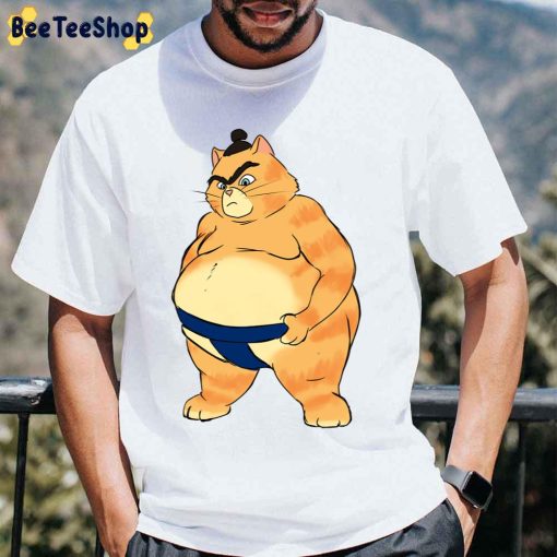Sumo Cat Paws Of Fury The Legend Of Hank 2022 Movie Unisex T-Shirt