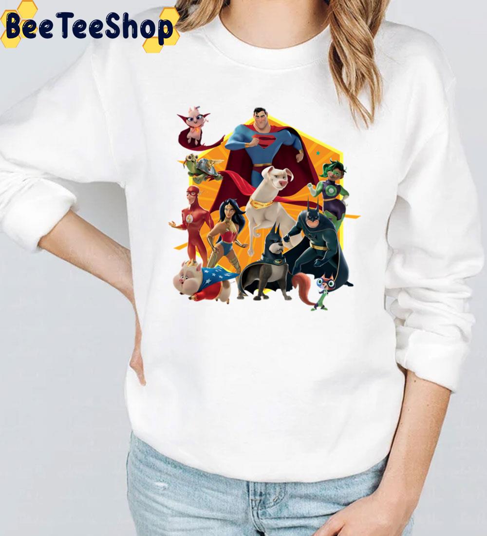 Team DC League Of Super-Pets 2022 Movie Trending Unisex T-Shirt Team DC League Of Super-Pets 2022 Movie Trending Unisex T-Shirt