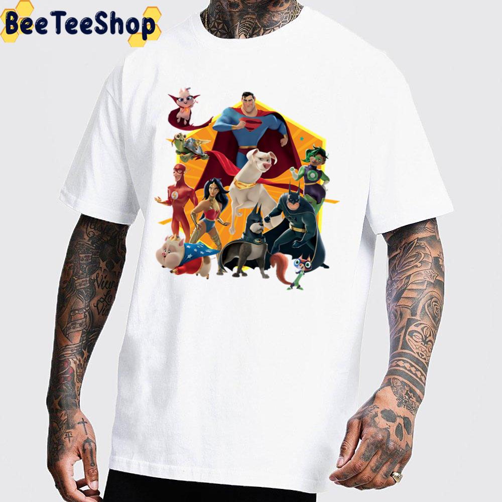 Team DC League Of Super-Pets 2022 Movie Trending Unisex T-Shirt Team DC League Of Super-Pets 2022 Movie Trending Unisex T-Shirt
