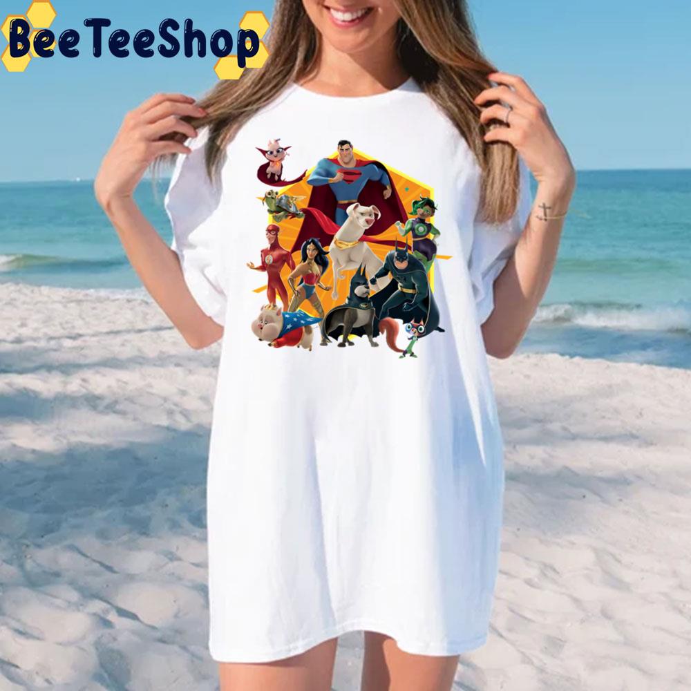 Team DC League Of Super-Pets 2022 Movie Trending Unisex T-Shirt Team DC League Of Super-Pets 2022 Movie Trending Unisex T-Shirt