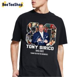 Tony Sirico 1942 2022 Thank You For The Memories Unisex T-Shirt Tony Sirico 1942 2022 Thank You For The Memories Unisex T-Shirt