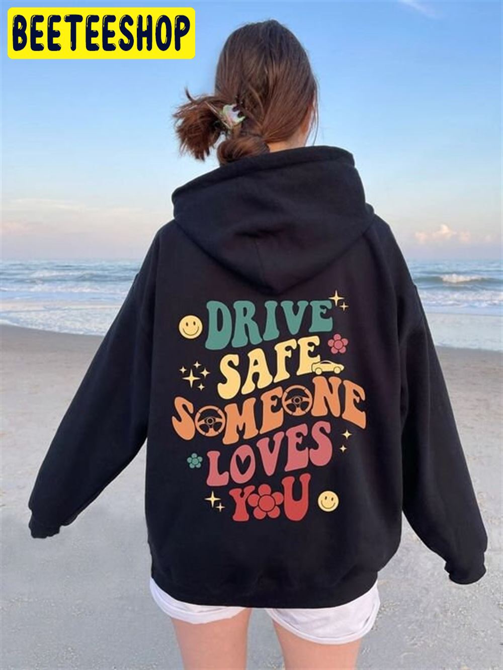 Trendy Drive Safe Someone Loves You Pullover Unisex Hoodie Trendy Drive Safe Someone Loves You Pullover Unisex Hoodie