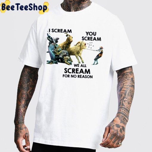 We All Scream For No Person Thor’s Goats Treding Unisex T-Shirt