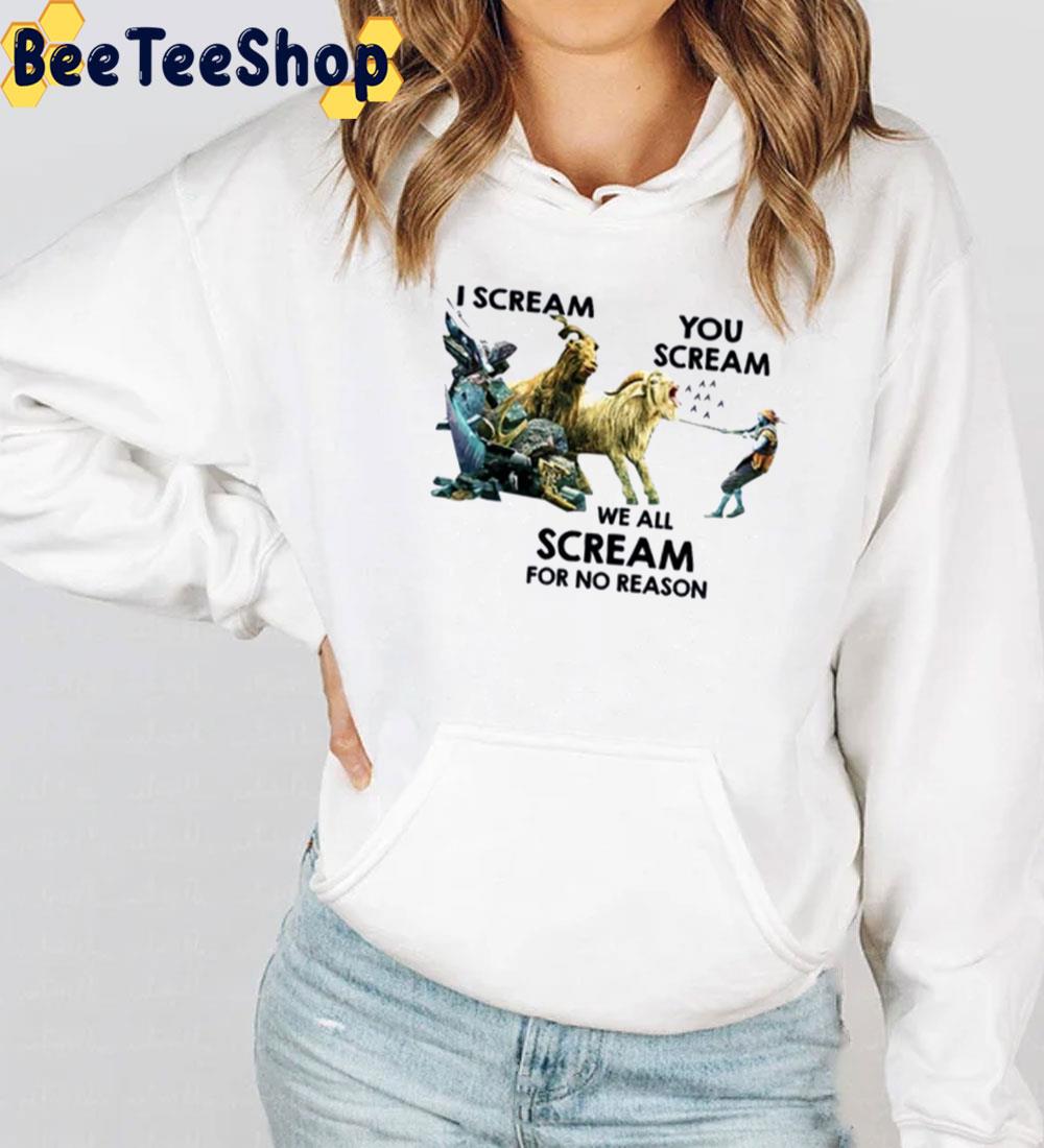 We All Scream For No Person Thor's Goats Treding Unisex T-Shirt We All Scream For No Person Thor's Goats Treding Unisex T-Shirt