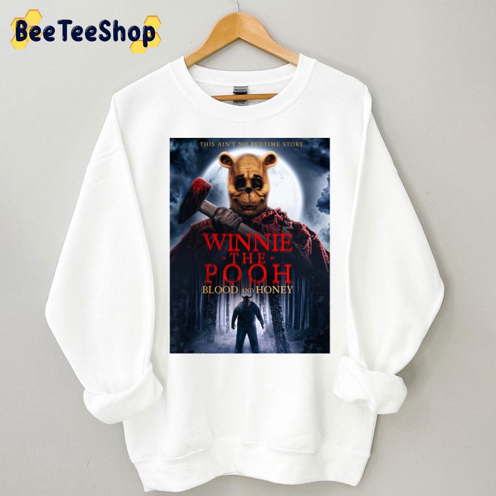 Winnie The Pooh Blood And Honey Poster Horror Movie 2022 Unisex Sweatshirt Winnie The Pooh Blood And Honey Poster Horror Movie 2022 Unisex Sweatshirt