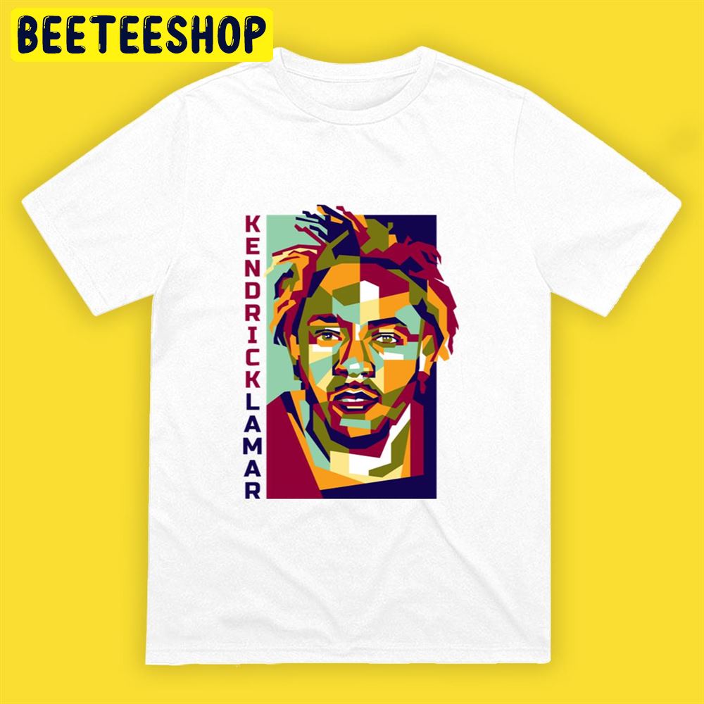 Abstract Kendrick Lamar In WPAP Unisex T-Shirt Abstract Kendrick Lamar In WPAP Unisex T-Shirt