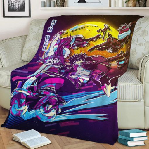 Air Gear Retro Best Seller Fleece Blanket Throw Blanket Gift Air Gear Retro Best Seller Fleece Blanket Throw Blanket Gift