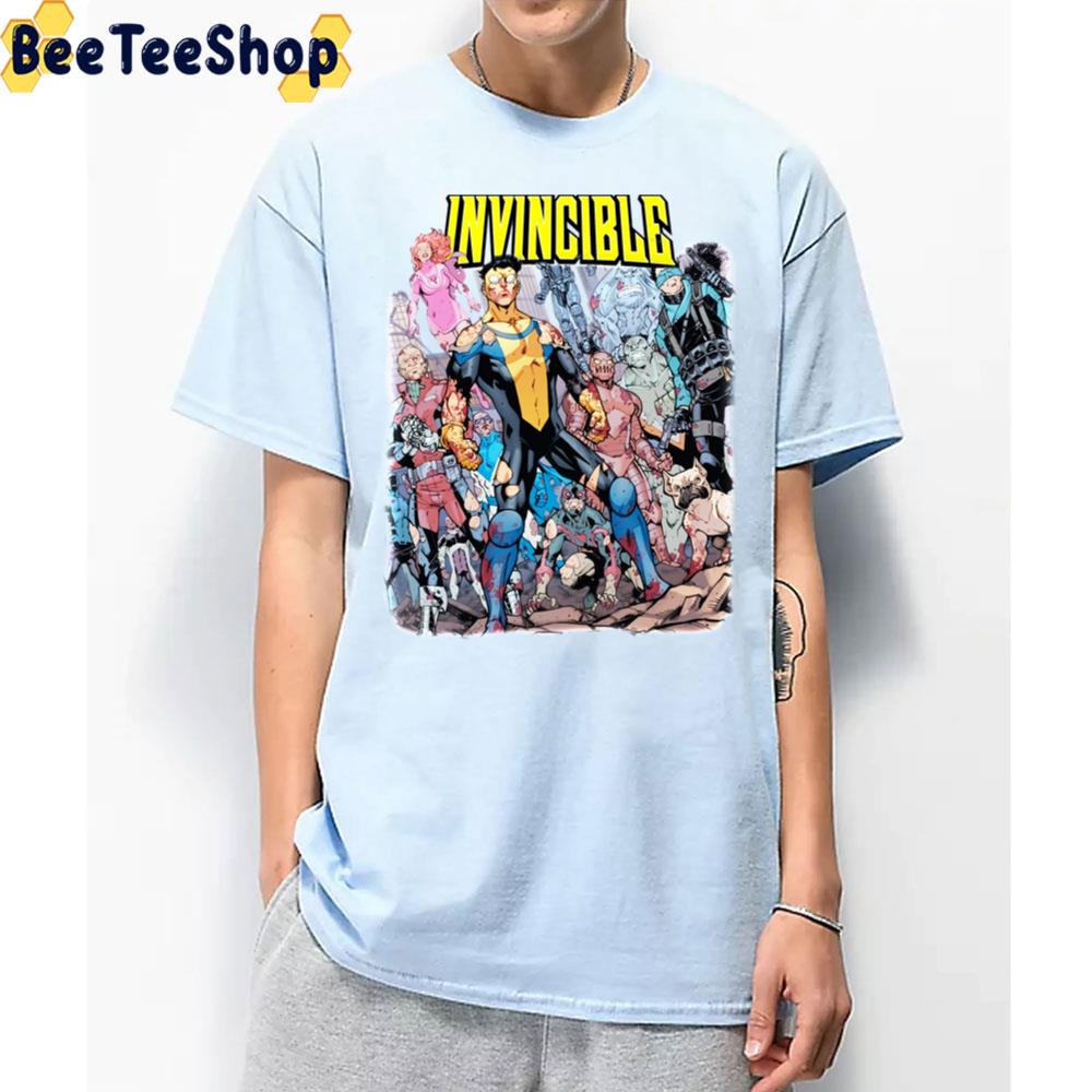 All Characters Invincible Unisex T-Shirt All Characters Invincible Unisex T-Shirt